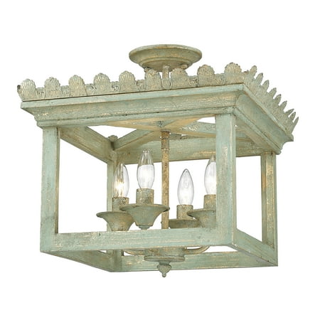 

Golden Lighting Finley Semi-Flush