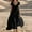 Black#02, variant on Dresses for Women Cotton Linen Print T Shirts Dress Summer Casual V-Neck Short Sleeve Beach Long Dresses Comfortable Loose Sundress Maxi Dresses