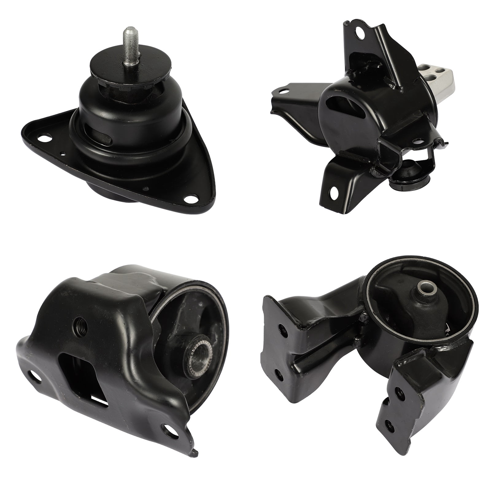ECCPP Engine Motor Mount and Transmission Mount Set Fit For Hyundai Elantra 2007 2008 2009 2010 L4 2.0L, Automatic Transmission A7148 A7155 A7161 A7167