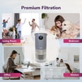 thumbnail image 4 of Hunter HPH625 Humidifier and Air Purifier In One, Grey/Silver, 4 of 9