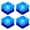 Blue, variant on Solar Ice Lights, Glass Ice Lights Solar Brick LED Frosted Glass Path Lights Waterproof for Garden Courtyard Pathway Outdoor Decoration 4-Pack