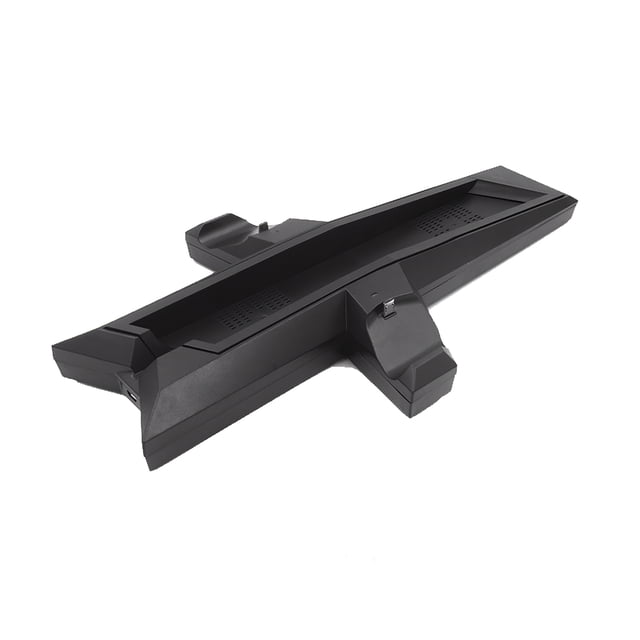 Soporte De Carga Y Refrigeración Vertical Estación De Carga Usb Multifuncional Con Luz Indicadora 2 Enfriadores De Ventilador 2 Puertos De Carga Para Ps4/Ps4 Slim Game Controller matsuzay EL008612-00