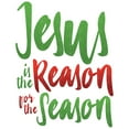thumbnail image 3 of CafePress - Jesus Is The Reason Women's Light Pajamas - Women's Short Sleeve Print T-Shirt and Pants Light Cotton Pajama Set, 3 of 7