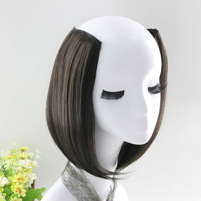 Hair Clips Clips for Hair Girls 1Pc 2 Clip in Hair Extensions Straight Pretty Woman Girl Wig Hair