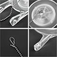 thumbnail image 3 of 3Inch Toilet Flappers Replacement Kit for 99-827, 3 Inch Toilet Flush Valve with Stainless Chain an, 3 of 4
