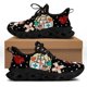 thumbnail image 1 of Zapatillas blancas de enfermería para mujer, con estampado de dibujos animados de enfermera y doctor, ligeras, con cordones, para deportes al aire libre y correr., 1 of 6