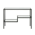thumbnail image 2 of Evelyn&Zoe Lovett 42" Wide Rectangular Console Table, Blackened Bronze, 2 of 9