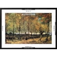 thumbnail image 5 of Art.com Lane with Poplars Art Print by Vincent van Gogh, Black Frame Wall Art, 29" x 21", 5 of 5