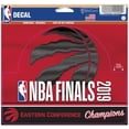 thumbnail image 1 of Wincraft Toronto Raptors 2019 Eastern Champs Autocollant Multi-Usage NBA 5x6 Amovible Réutilisable, 1 of 2