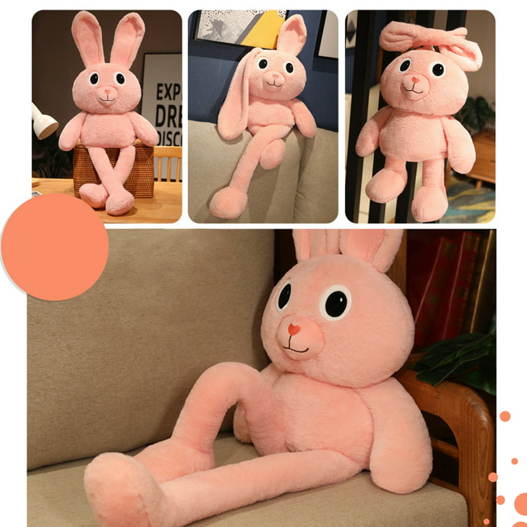 LOPJGH Bunny Stuffed Animal, Cute Bunny Plush Toy, Stuffed Bunny with Long  Floppy Ears, Fluffy Rabbit Stuffed Animal for Kids Boys Girls Babies