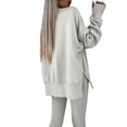 thumbnail image 6 of Yokua Women Tracksuits 2 Piece Athletic Outfits Sweatsuits Long Sleeve Top Legging, 6 of 11