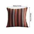 thumbnail image 3 of Tgbvmt Scandinavian Modern Pillow Cover, Bohemian Striped Cushion Cover, Soft Polyester Decorative Throw Pillow Case for Living Room, Bedroom, Sofa, Stylish and Comfortable Home Decor Accent, 3 of 6