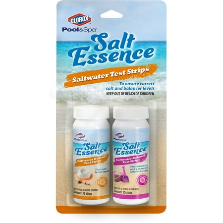 Clorox Pool&Spa Salt Essence Salt Test Strips (Best Salt Water Pool Tester)