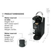 Keurig® K-Supreme® SMART Automatic Single Serve K-Cup® Pod Coffee Maker - Black; Wi-Fi Enabled, Temperature Control, Makes 8 Cups