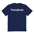 thumbnail image 1 of Pennsylvania Graphic Navy Men's Cotton T-Shirt, 1 of 1