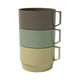 thumbnail image 4 of Cubiertos para Acampar Juego de Cubiertos para Exteriores Platos Tazas Apilables, Cubiertos Nórdicos Utensilios Vajilla Juego para Fiesta Camping RV C Taza de agua, 4 of 8