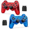 Transparent Blue & Red