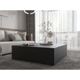 thumbnail image 3 of American Home Classic Modern Design Metal Coffee Table, Black, 3 of 8