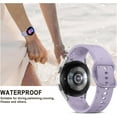 thumbnail image 4 of XIHAMA Galaxy Watch 7/6/5/4 Band 40mm 44mm, for Galaxy Watch FE Band, Soft Silicone Sport Strap Galaxy 6/4 Classic Bands 47mm 46mm 42mm 43mm/Galaxy Watch 5 Pro 45mm, No Gap Bracelet Wristbands, 4 of 6