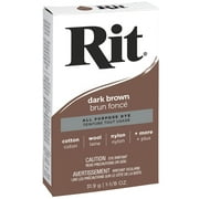 Rit All Purpose Powder Dye, Dark Brown, 1-1/8 oz