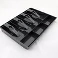 thumbnail image 2 of Cash Register Drawer Insert Tray with Clip for Supermarkets Register Insert Tray Money Cash Coin Box Shops Hotels, 2 of 8