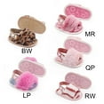 thumbnail image 3 of SYNPOS 0-18M Baby Slippers Winter Warm Newborn Girl Cute Faux Fur Soft Crib Band Fuzzy Shoes, 3 of 8