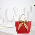 thumbnail image 2 of Bolsa de Regalo de 50 Piezas con Asa Bolsa de Papel para Regalos de Fiesta Bolsa de Aperitivos con Envoltura de Regalo Bolsas de Regalo para Regalo Rojo, 2 of 6