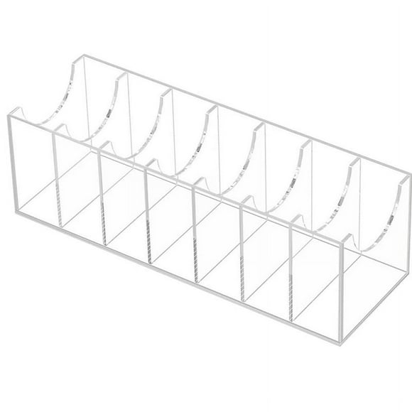 Acrylic Belt Storage Box Transparent Storage Belt Tie Box Multi-Compartment in-Store Mall Display Shelf