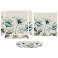 thumbnail image 2 of Fall Farm Teal Flower Oil Painting Art PS4/PS4 Pro/PS4 Slim Skin Sticker For Console And Controller Skins, 2 of 6