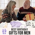 thumbnail image 2 of Birthday Gifts for Men Dad Husband Grandpa Boyfriend Brother Friend, Birthday Gifts for Men, Men Birthday Gift Idea, Funny 30th 40th th 70th Birthday Gifts for Men Throw Blanket Another, 2 of 6