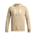 thumbnail image 2 of Sudadera con capucha Under Armour para hombre Rival Fleece Logo 3XL, color caqui, 2 of 3