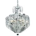 thumbnail image 1 of Elegant Lighting Spiral 18" 8 Light Spectra Crystal Pendant Lamp, 1 of 1