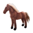 thumbnail image 3 of Almohada de felpa de caballo Animal de peluche de caballo, lindo animal de peluche decoración del hogar muñeca de juguete de peluche muñeca de pie, Estilo A, 3 of 8