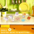 thumbnail image 4 of VONKY 16x Educational for Dollhouse Accessories For Developing Practical And Vocabulary Skills Used As Toy 3PCS+4PCS+9PCS 1Set, 4 of 6