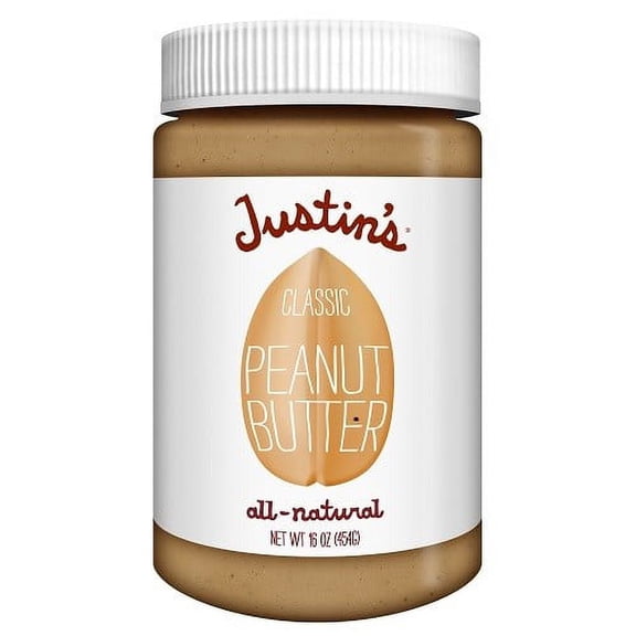 Justin's All Natural Peanut Butter, Classic, 16 Oz
