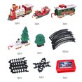 thumbnail image 1 of Ounissouiy Juego de tren de árbol de Navidad, vía férrea eléctrica, juguete educativo para niños, decoración de Navidad, regalo de Videojuegos portátiles, 1 of 6