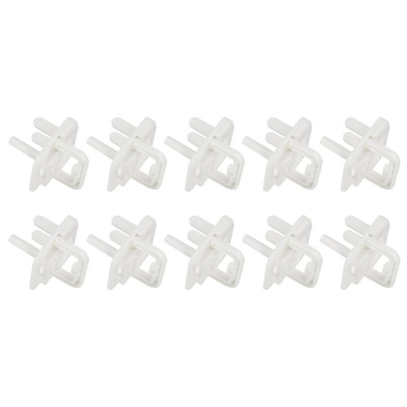 Uxcell 10 Pack Outlet Covers Proofing, Plug Covers Easy Installation Electric Plug Protectors Safety Socket Cover Plugs White