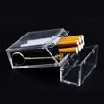 thumbnail image 4 of Boîte à Cigarette Transparente en Acrylique Épaisse Portable Boîte de Rangement pour Briquet, 4 of 5