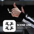 thumbnail image 4 of 4pcs Plastic Whistle Finger Grips Whistles Clamp Trainer Linesmen Accessory, 4 of 8