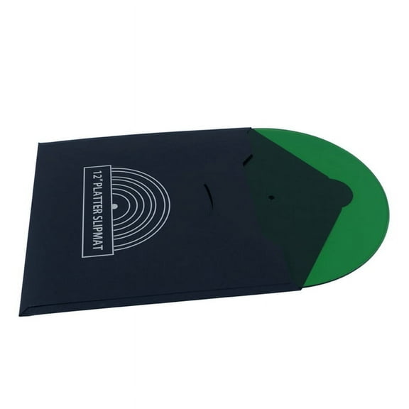 Green Acrylic Vinyl Record Mat Record Turntable Mat Anti-Static Protective Mat Anti-Noise Reduce Vibration