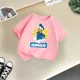 thumbnail image 3 of Marca Linda camiseta de algodón de verano para niños con el Pato Donald, linda y divertida camiseta de dibujos animados de Disney para niño y niña, ropa informal de moda para niños, 3 of 5