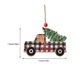 thumbnail image 4 of Naiovety Árbol de Navidad de Colgante automotriz Colgante portátil Lindo Puerta temática de Navidad Chimenea Decoración de pared Kits de decoración para fiestas Coche negro, 4 of 6