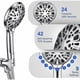 thumbnail image 2 of Hand Shower Shower Head 9 Modes And 2 Meter Hose - Bathroom Showers Water Saving And Flexible Shower Head / Low Water Pressure / Chrome, 2 of 5