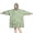 Green Cow Dot, variant on Wearable Oversized Blanket,Green Cow Dot Pattern Wearable Blanket Hoodie for Adults,Cozy Hooded Blankets with Super Pockets,Super Warm Fuzzy Pullover for Women & Men