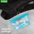 thumbnail image 4 of Prokeeper+ 3 Silicone Stand Up Snack and Storage Bag, 3 Pack, Mulit Color, Designed to Help with Packed Lunches and Daily Commutes, 4 of 9