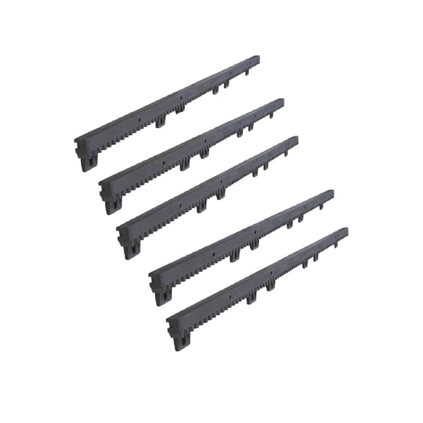 ALEKO Nylon Gear Racks for Sliding Gate Opener Operator, Set of 5 ...