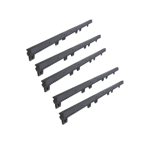 ALEKO Nylon Gear Racks for Sliding Gate Opener Operator, Set of 5