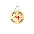 thumbnail image 2 of Dalxymotic Christmas Wooden Hanging Decor, Round Furniture Decoration, Creative Christmas Ornament, Festive Hanging Ornament, Christmas Wooden Decor for Home, Mantel, Tree, Shelf, 2 of 7