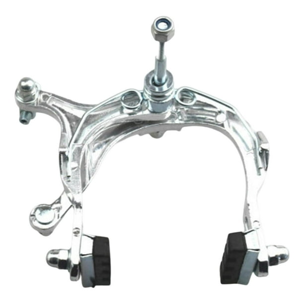 Pinza de freno para bicicleta de carretera, brazo de alcance largo, pinza de freno para bicicleta de montaña, color plateado Al. 75-94 mm