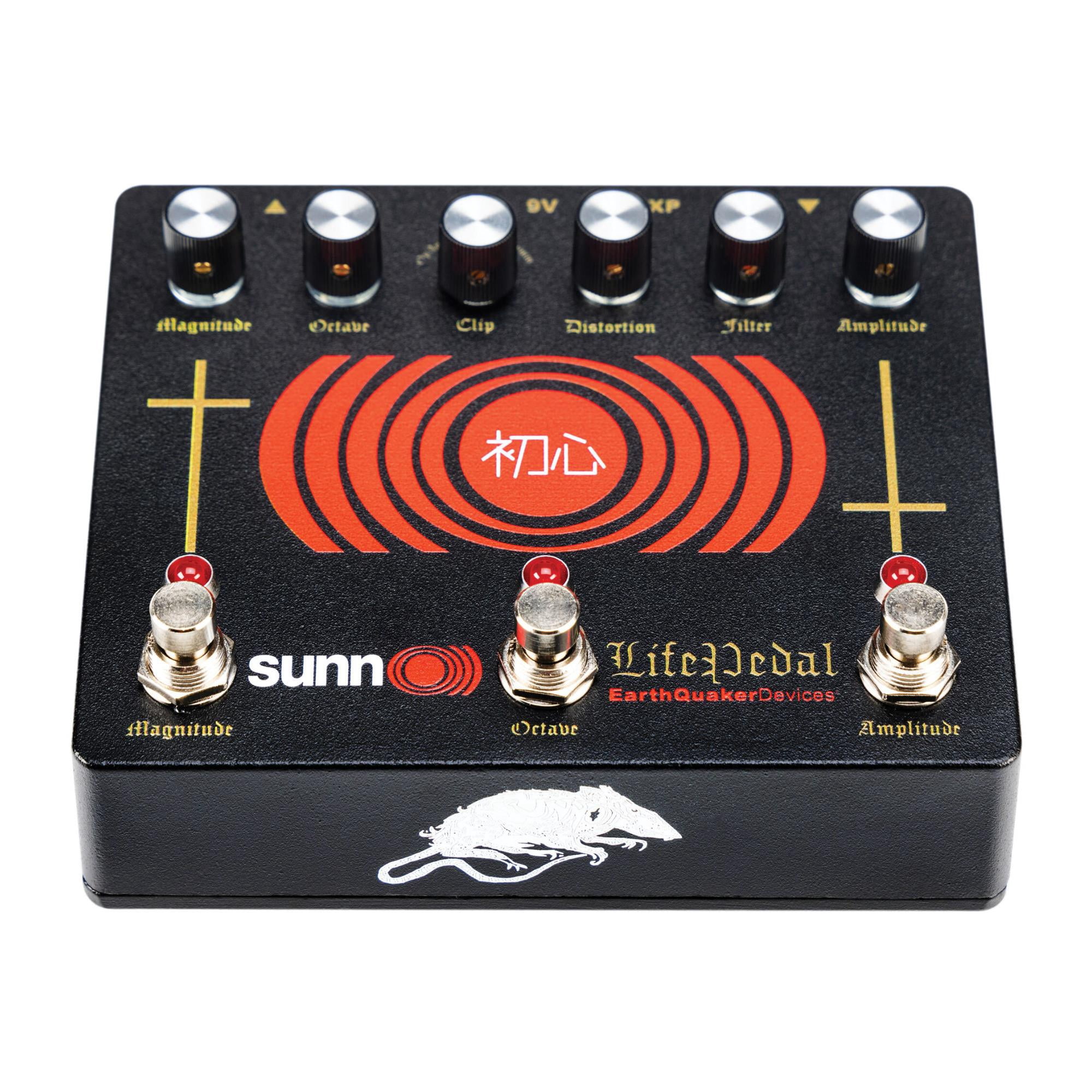 EarthQuaker Devices Sunn O))) Life Octave Distortion and Booster Pedal
